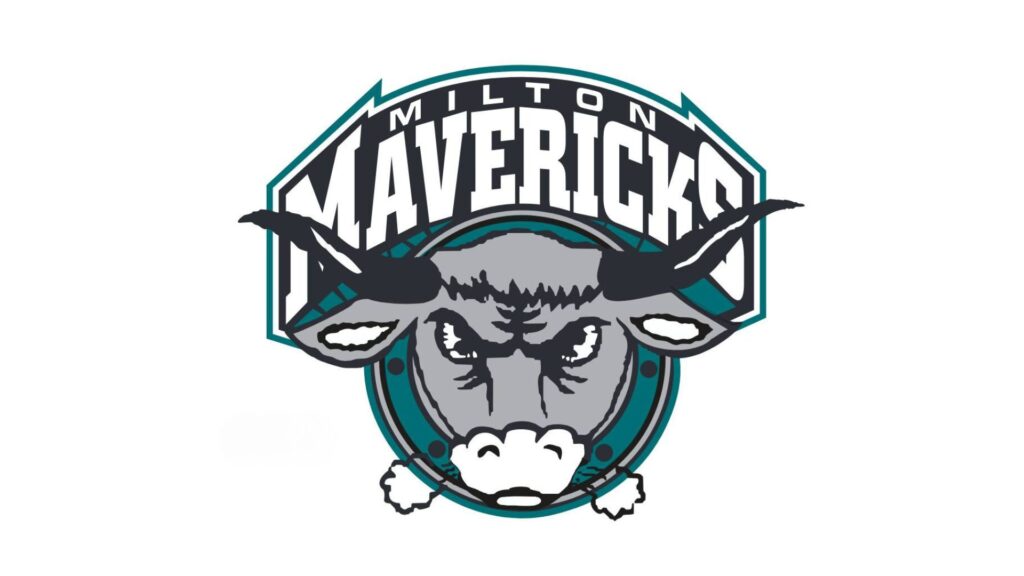 Milton Mavericks retro logo